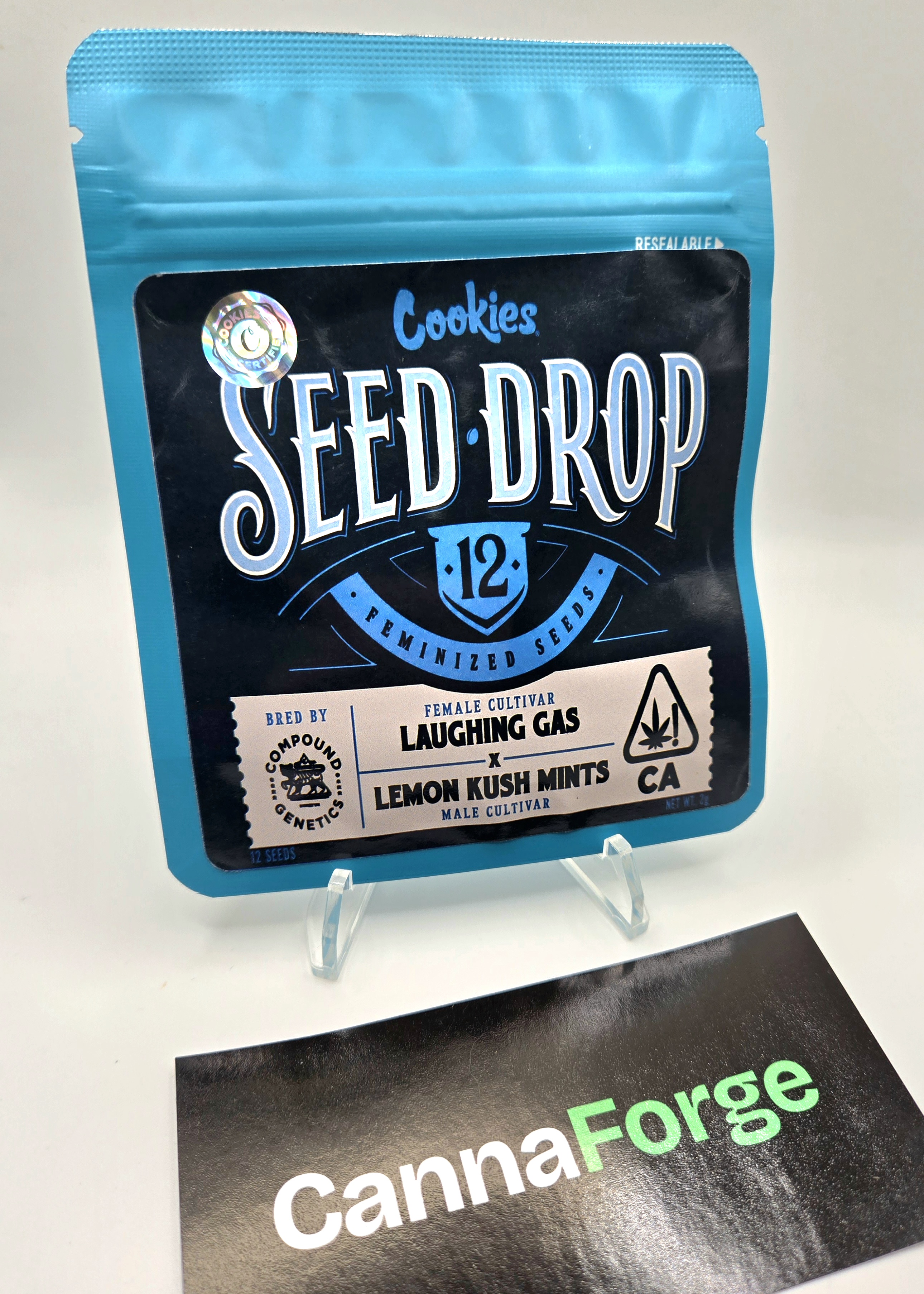 Laughing gas x lemon kush mints