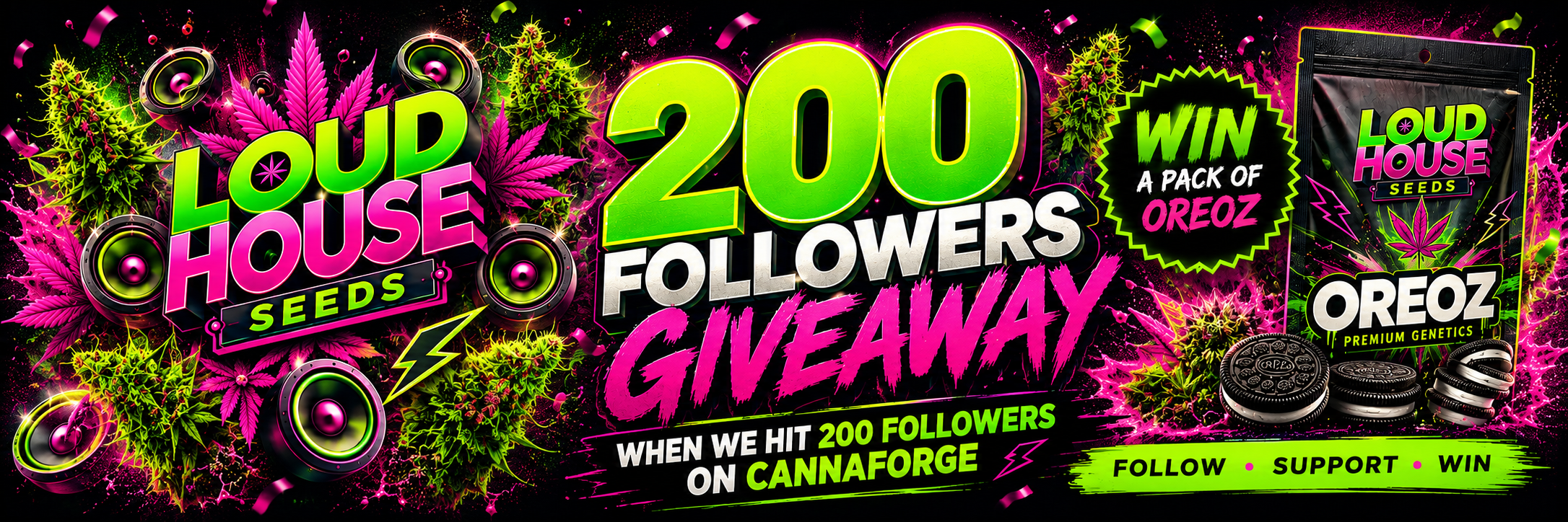 Loud House Seeds Hits 200 Followers!